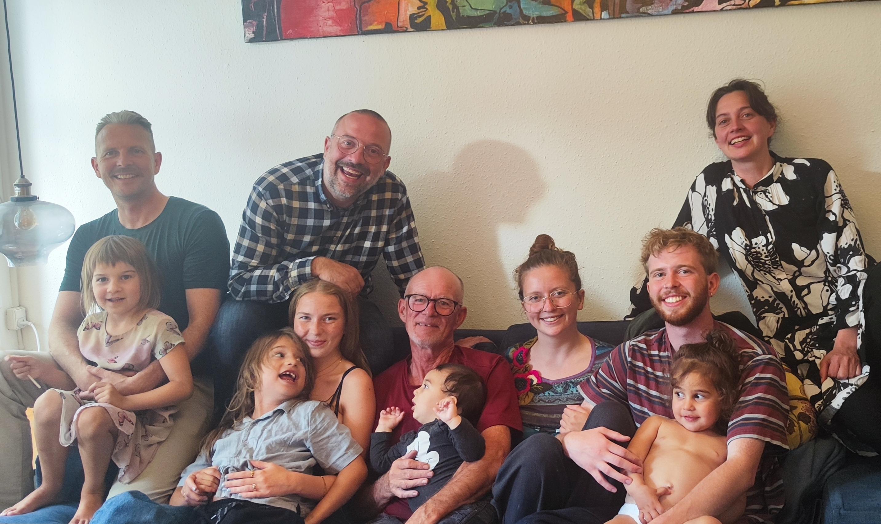 Peters familie gruppe.