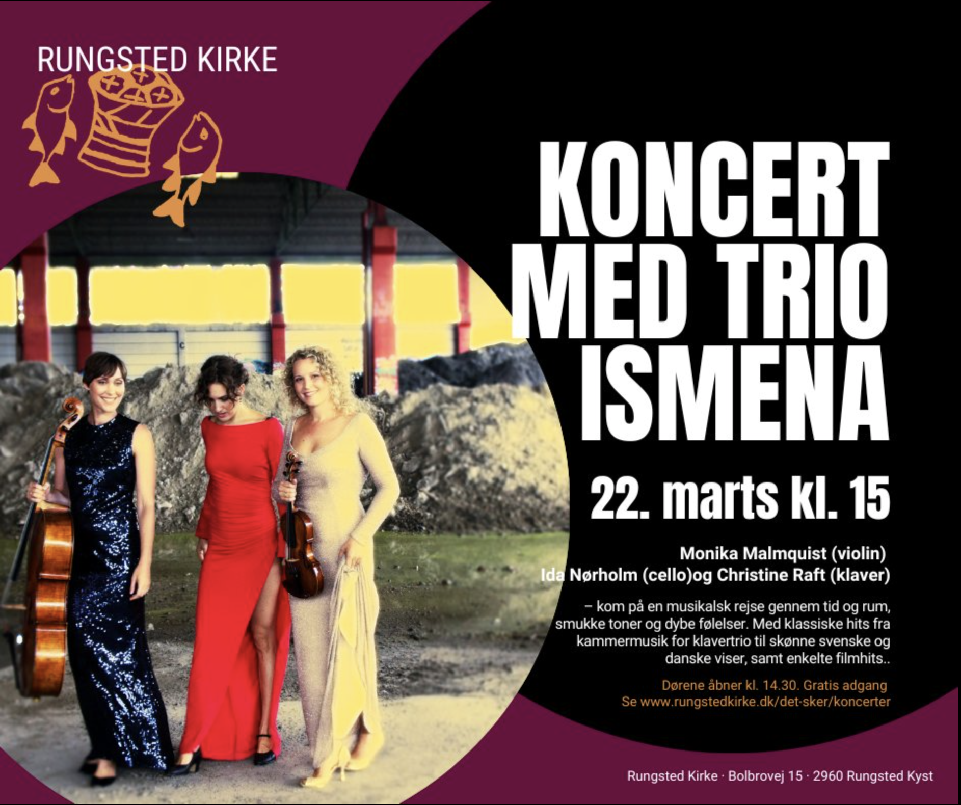 Koncert med Trio Ismena